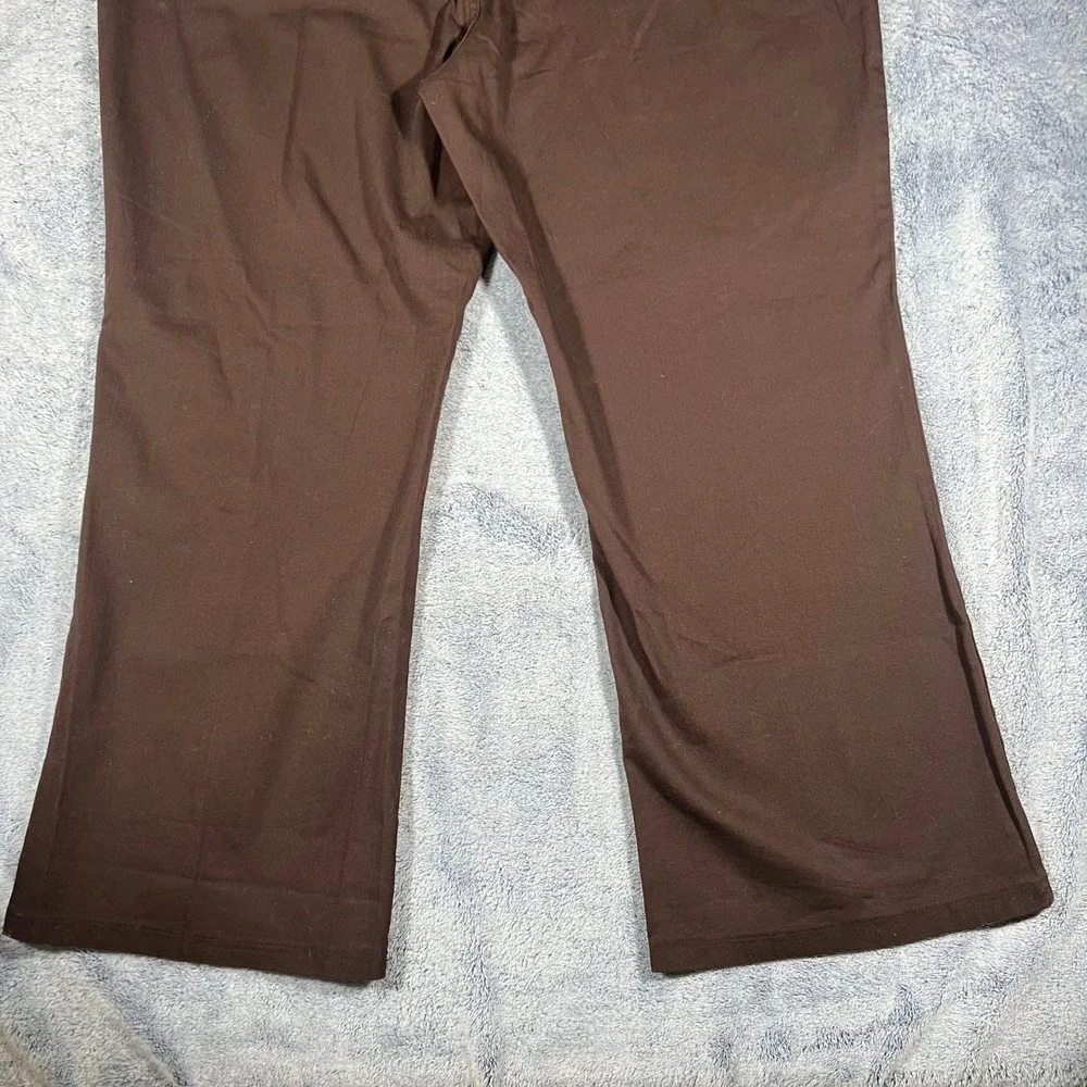 Zana-Di Jeans Brown Wide‎ Leg Trousers High Rise Stretch Jeans Size 26
